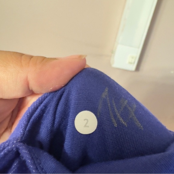 Lululemon Wunder Under Leggings Purple Women Size 2 - Picture 9 of 9